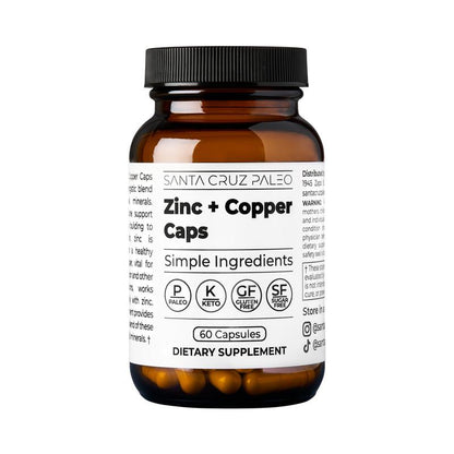 Zinc + Copper Caps