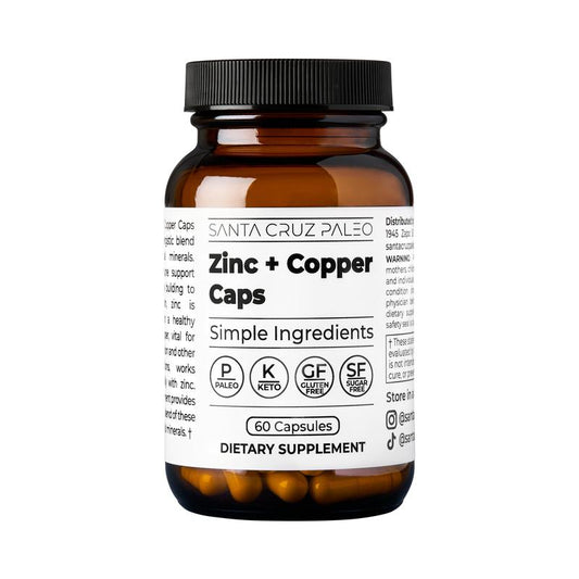 Zinc + Copper Caps