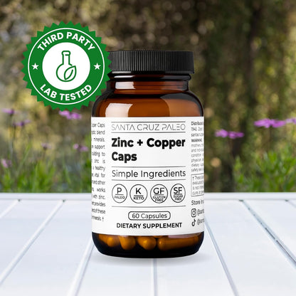 Zinc + Copper Caps